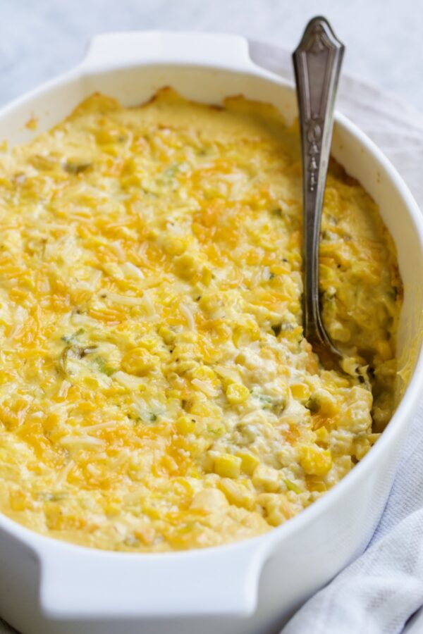 Cream cheese corn casserole recipe from a chef s kitchen