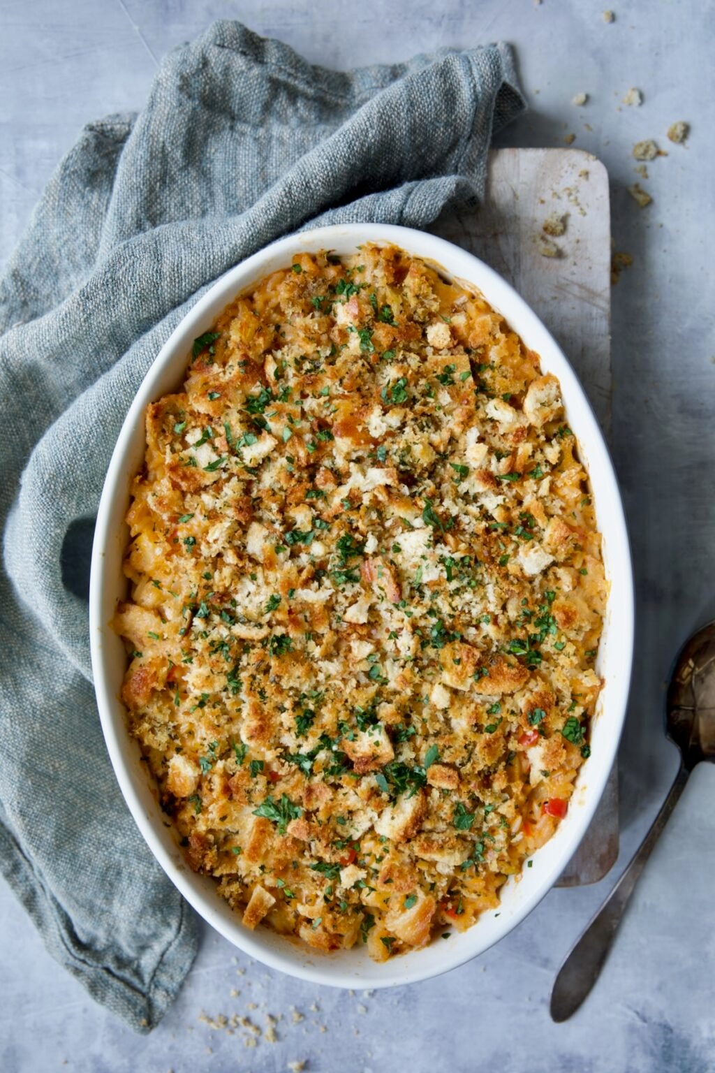 Shrimp & Crab Seafood Casserole Recipe - From A Chef's Kitchen