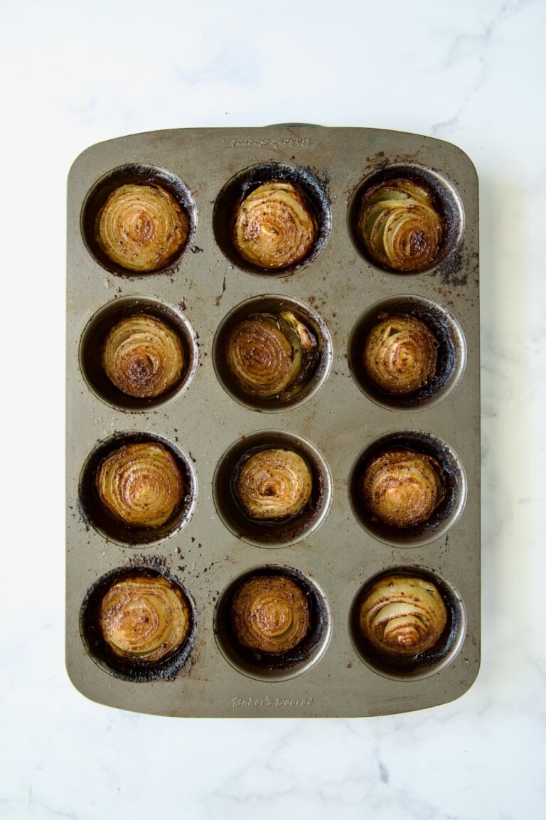Roasted Onions (Muffin Pan Method) From A Chef's Kitchen