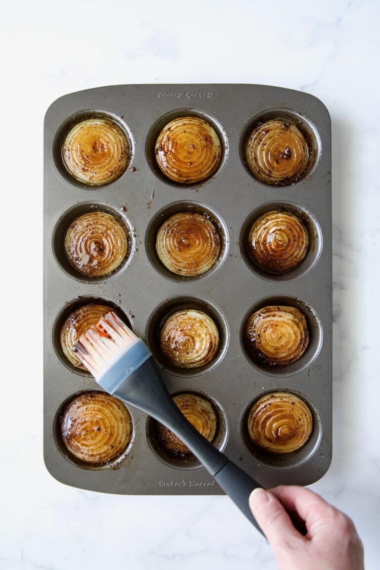 Roasted Onions (Muffin Pan Method) From A Chef's Kitchen