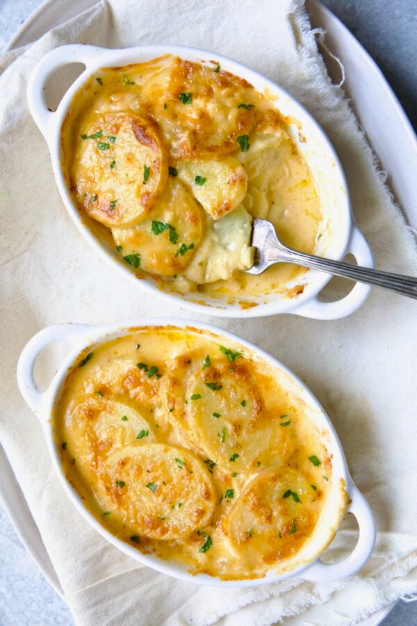 Au Gratin Potatoes Recipe for Two From A Chef's Kitchen