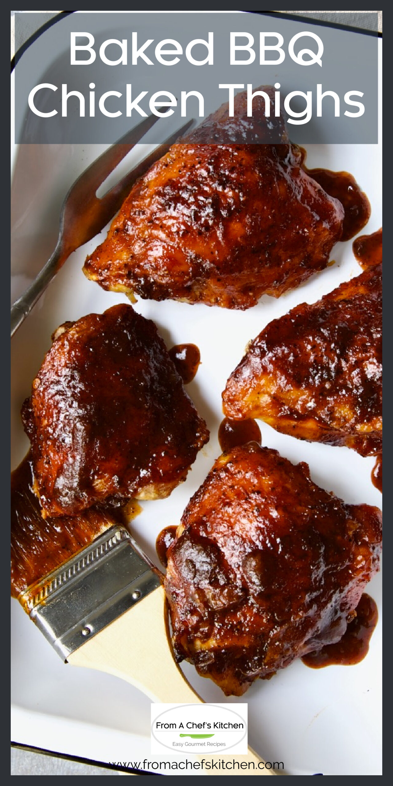 Oven BBQ Chicken Thighs Recipe EASY and So Tasty!