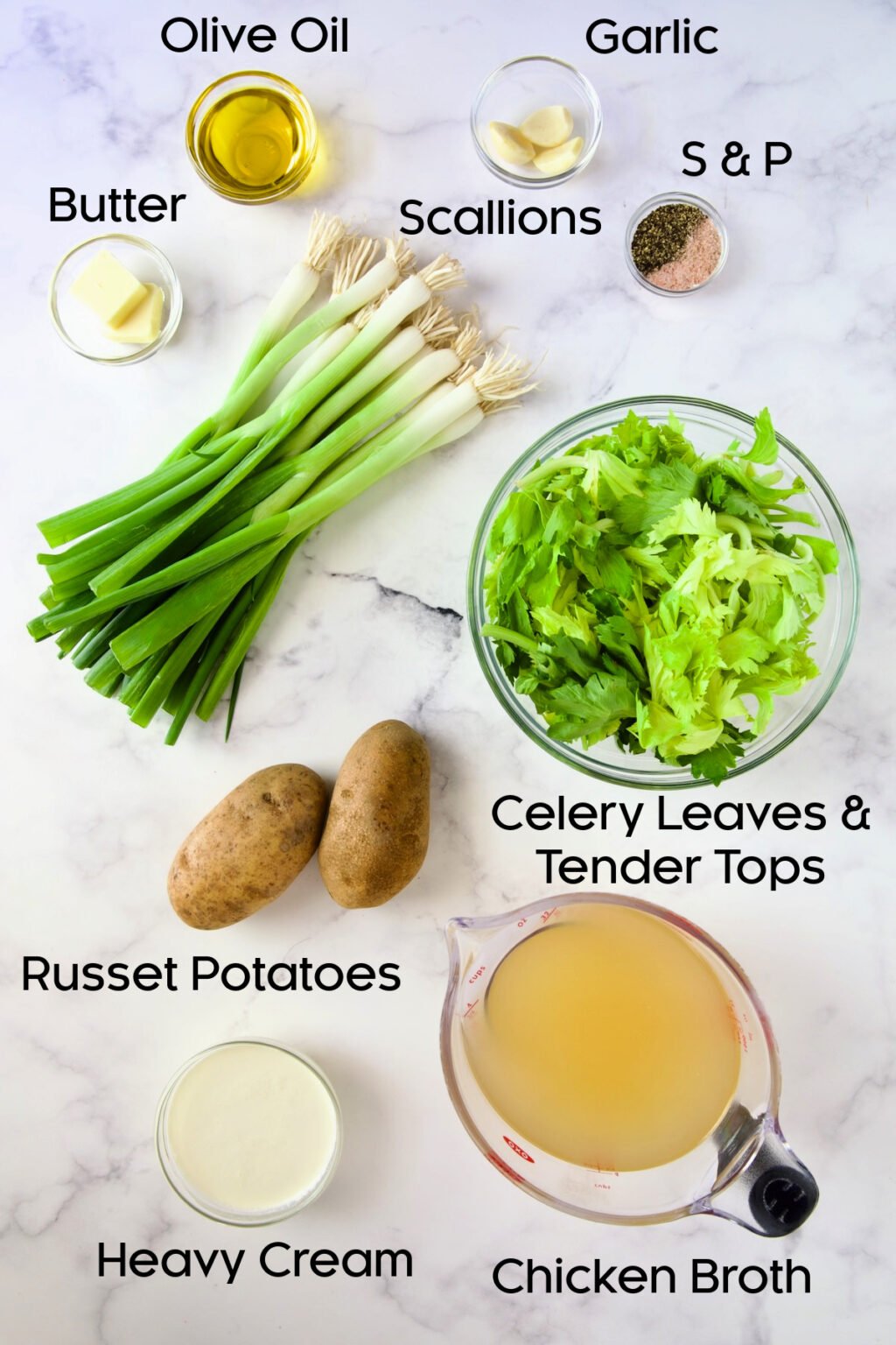 Cream of Celery Leaves Soup Recipe From A Chef's Kitchen