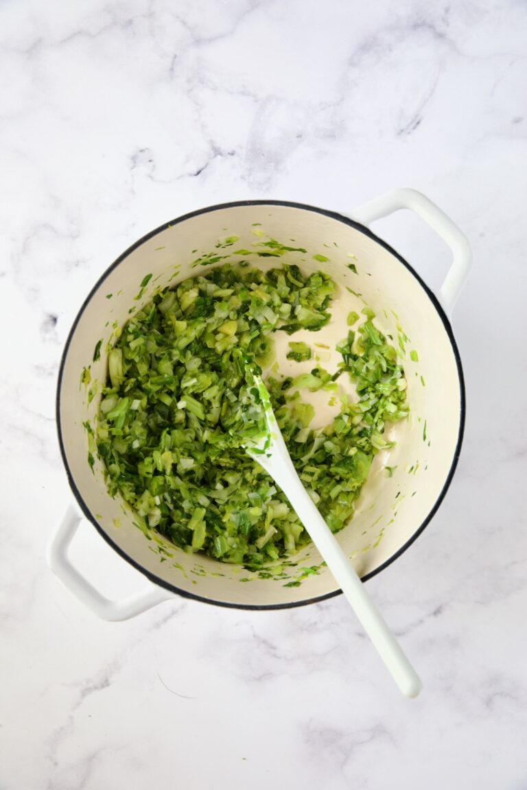 Cream of Celery Leaves Soup Recipe From A Chef's Kitchen