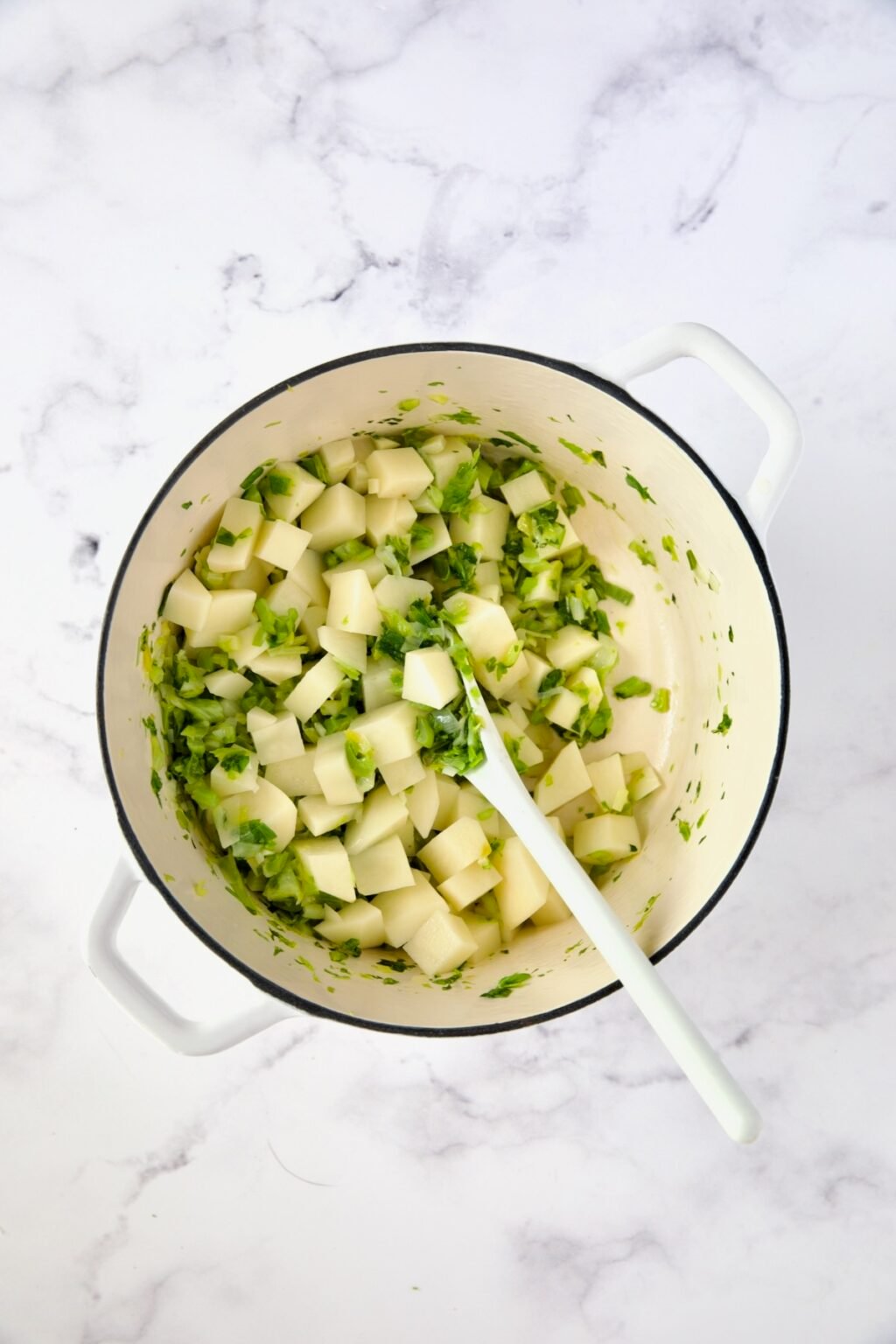 Cream of Celery Leaves Soup Recipe From A Chef's Kitchen