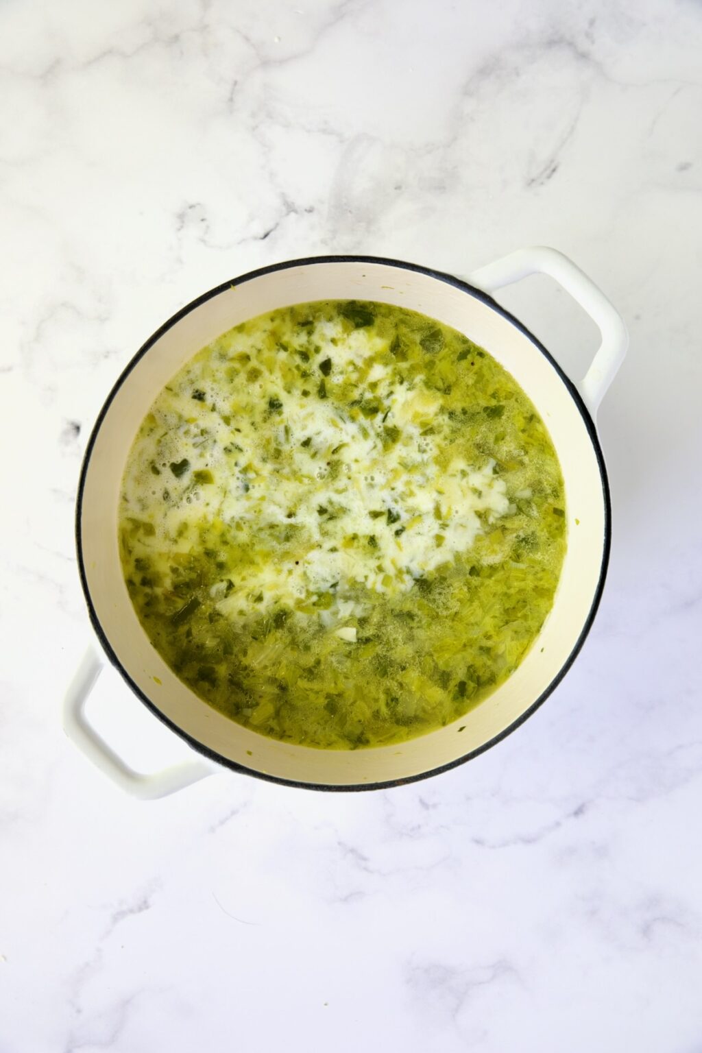 Cream of Celery Leaves Soup Recipe From A Chef's Kitchen