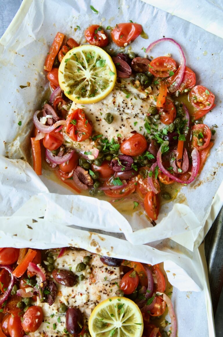 Fish en Papillote Recipe MediterraneanStyle!