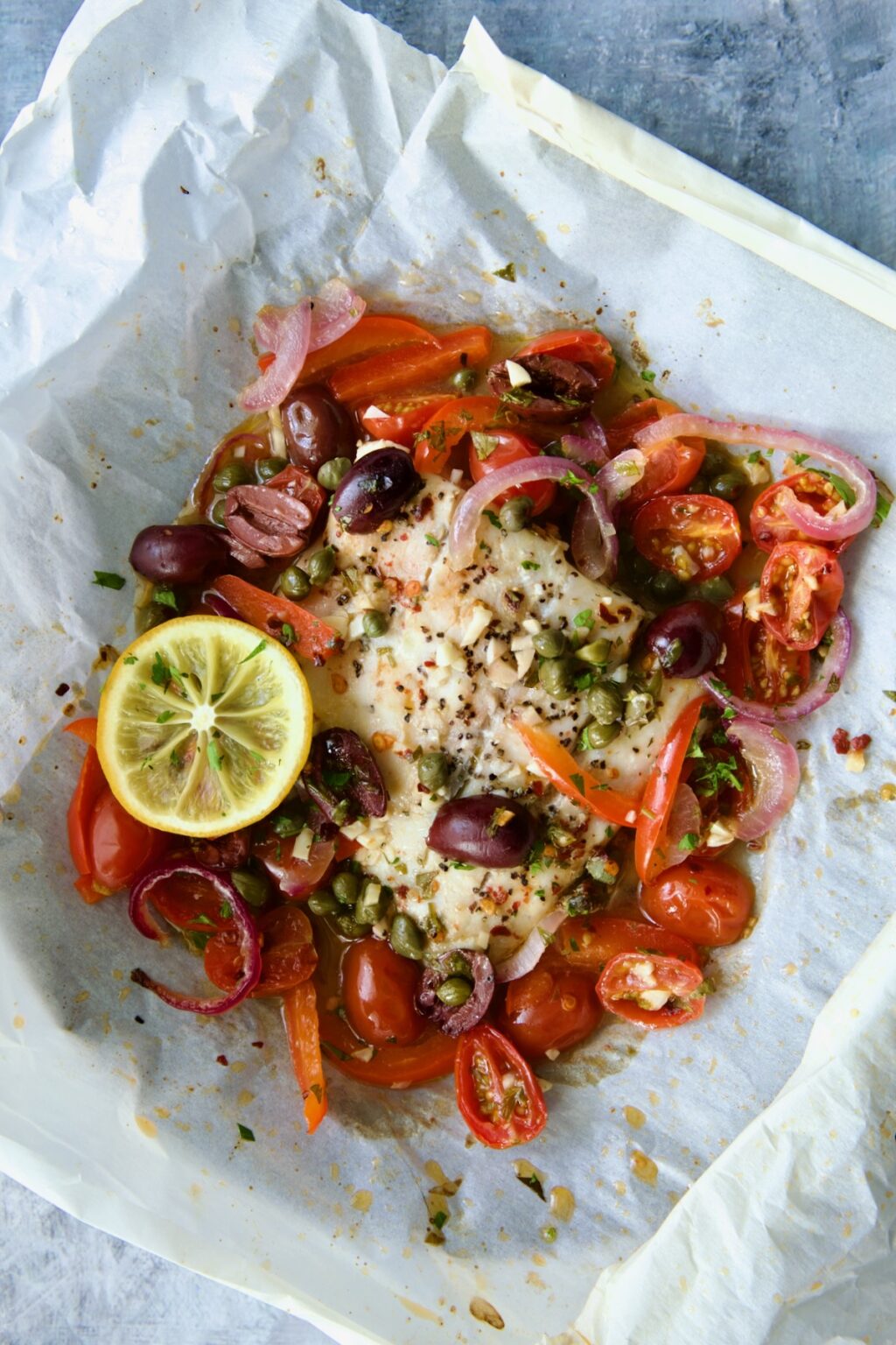 Fish en Papillote Recipe MediterraneanStyle!