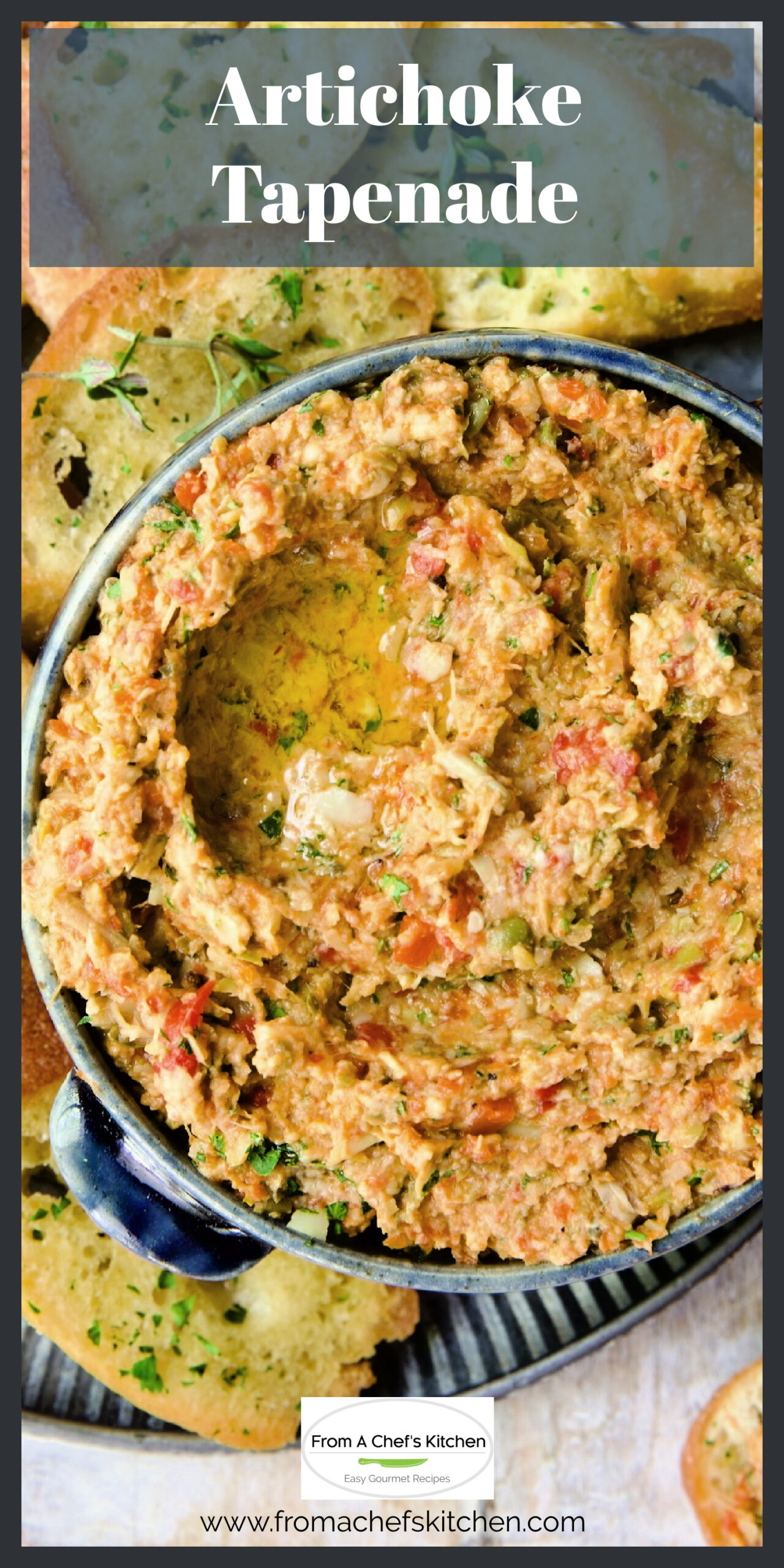 Artichoke Tapenade Recipe From A Chef's Kitchen