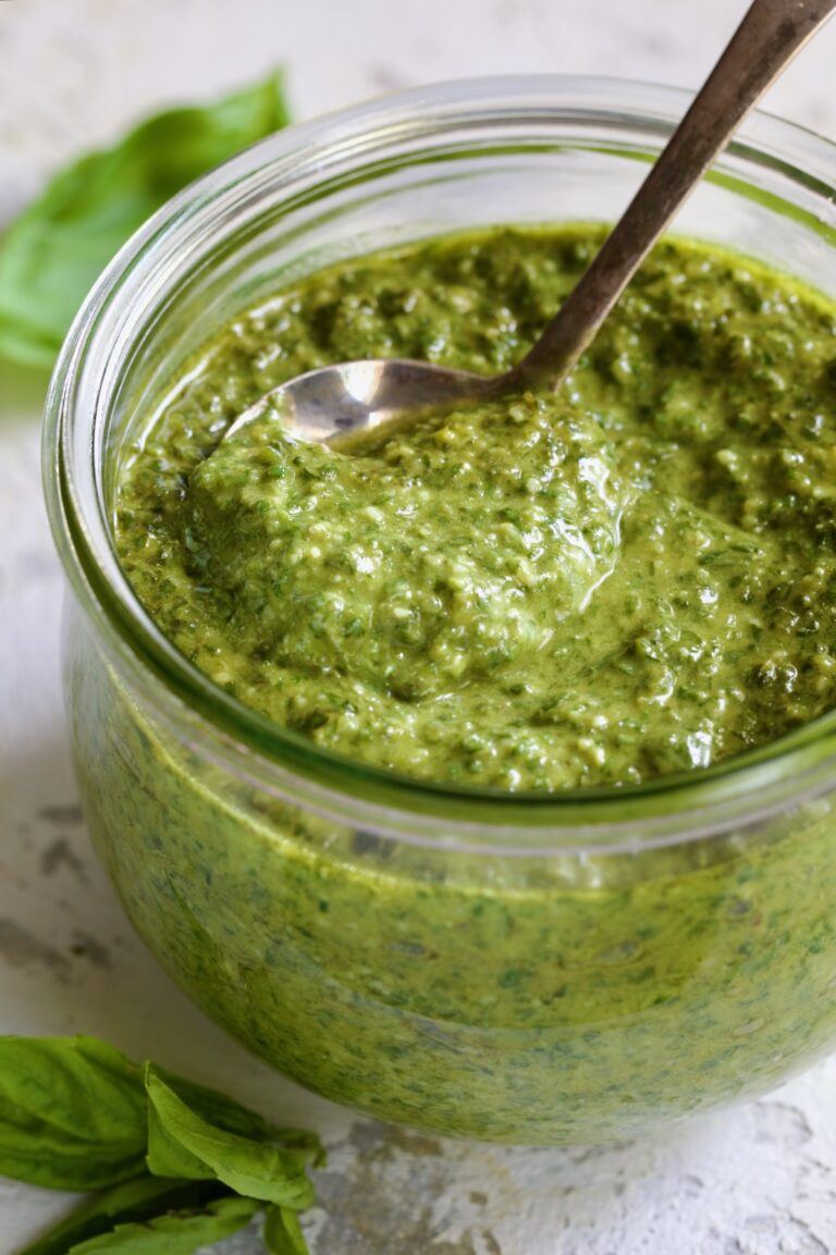 Pesto Genovese How to Make Classic Basil Pesto the Right Way!