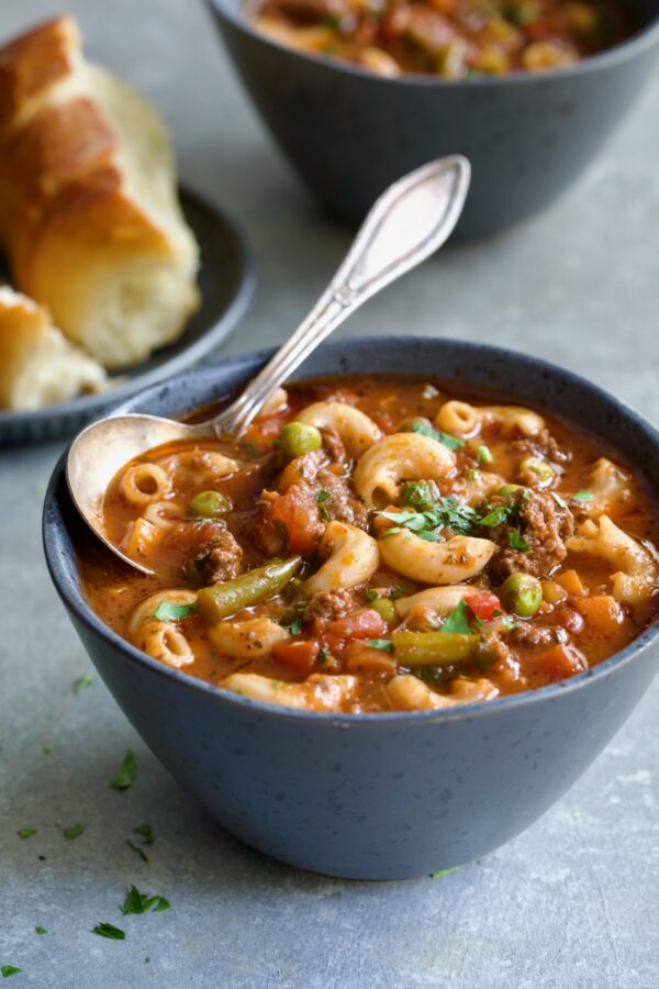 Hamburger Vegetable Soup Recipe - Hearty and Wholesome!