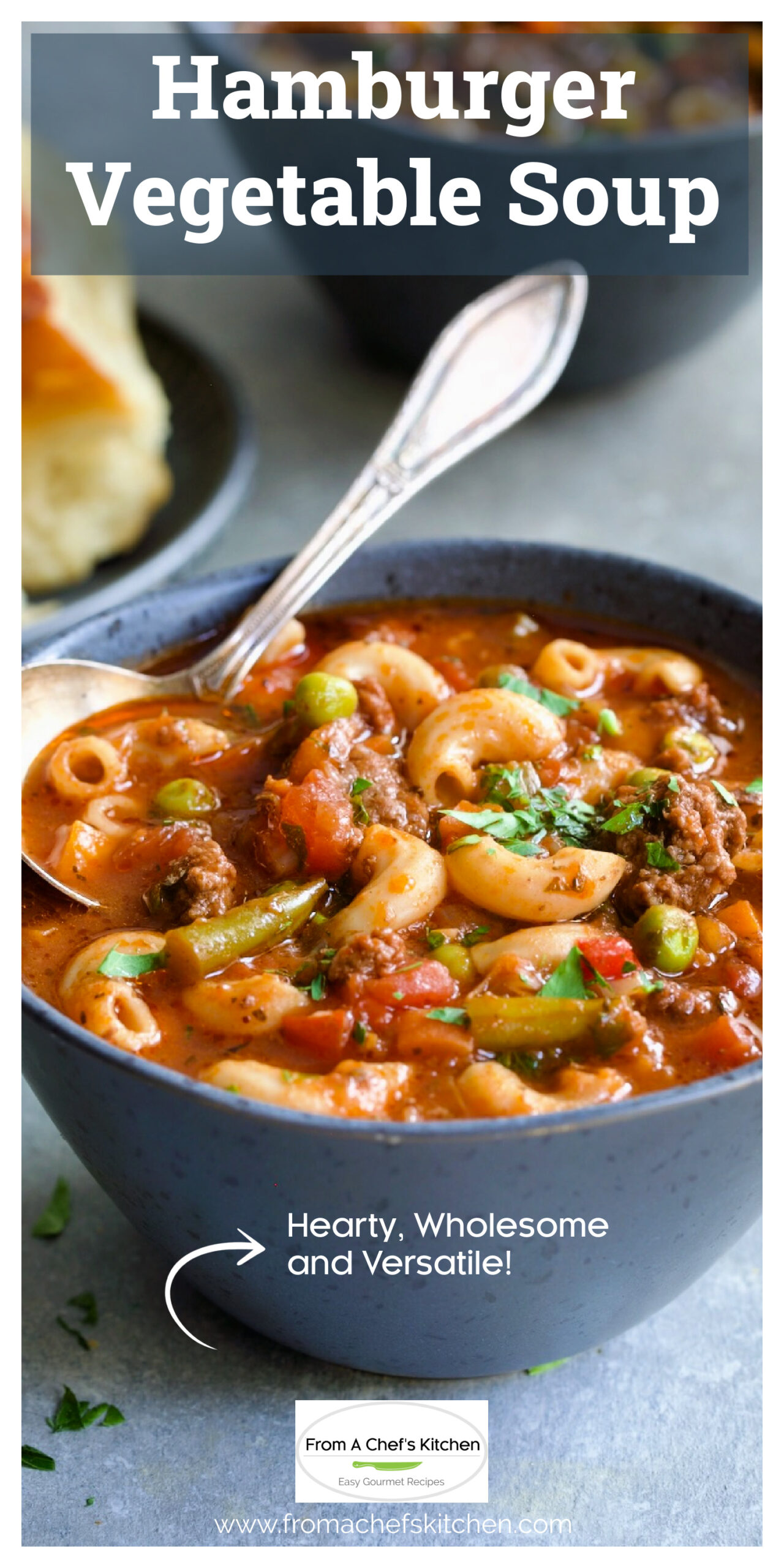 Hamburger Vegetable Soup Recipe Hearty and Wholesome!