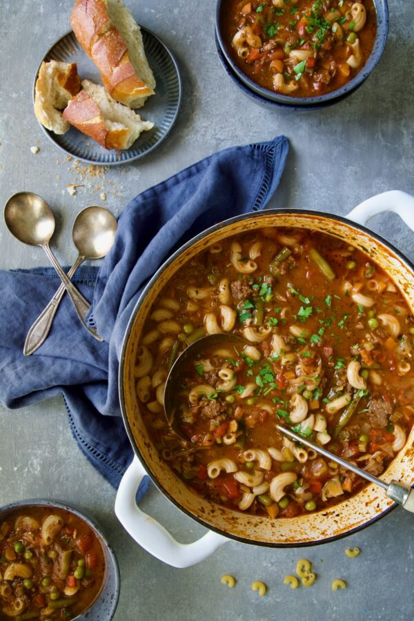 Hamburger Vegetable Soup Recipe - Hearty and Wholesome!