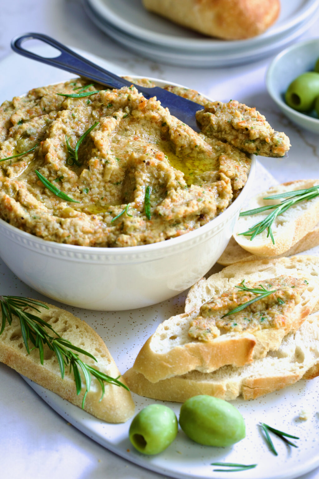 Green Olive Tapenade Recipe PlantForward Twist on the Classic!