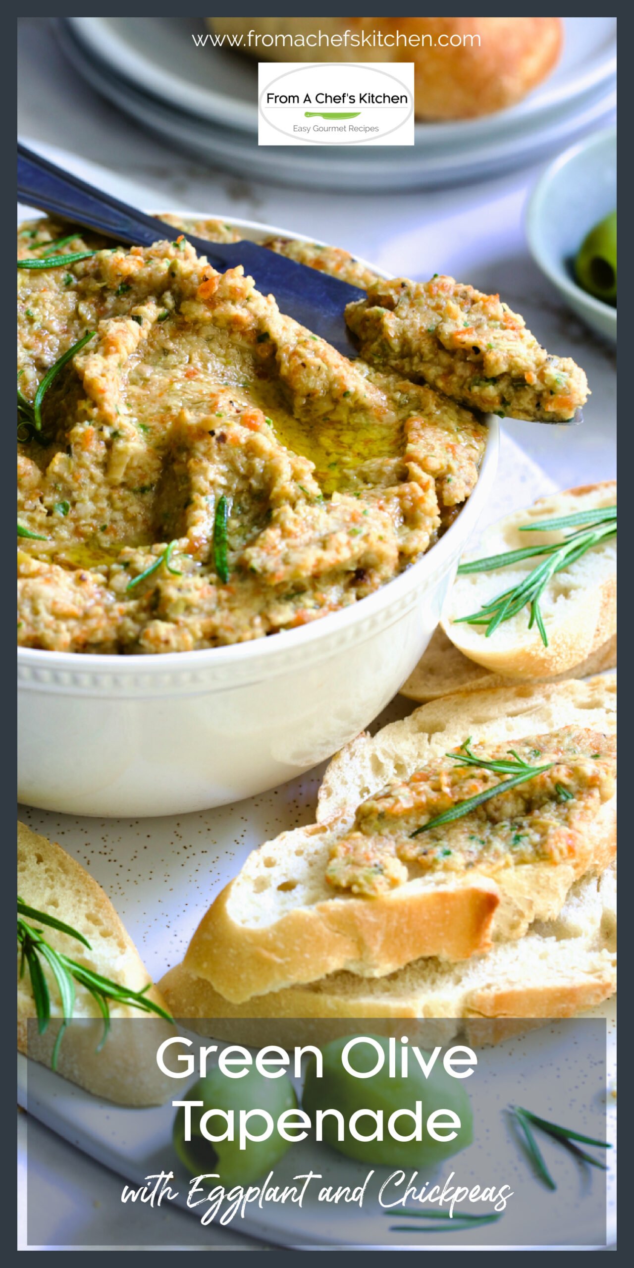 Green Olive Tapenade Recipe PlantForward Twist on the Classic!