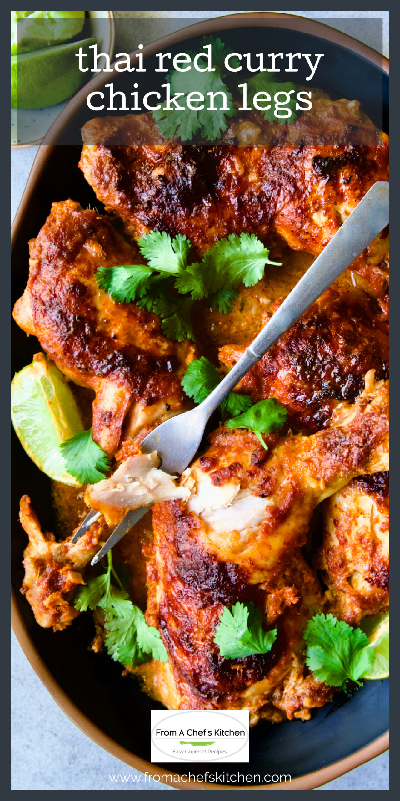 Thai Red Curry Chicken Legs Recipe From A Chef's Kitchen