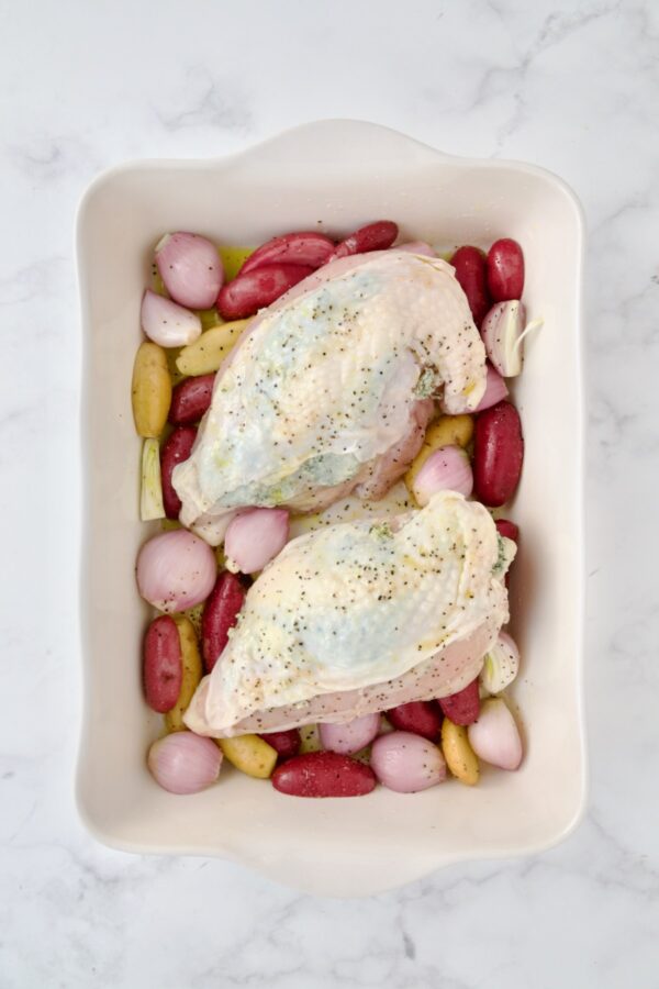 Roast Split Chicken Breasts A Simple Elegance