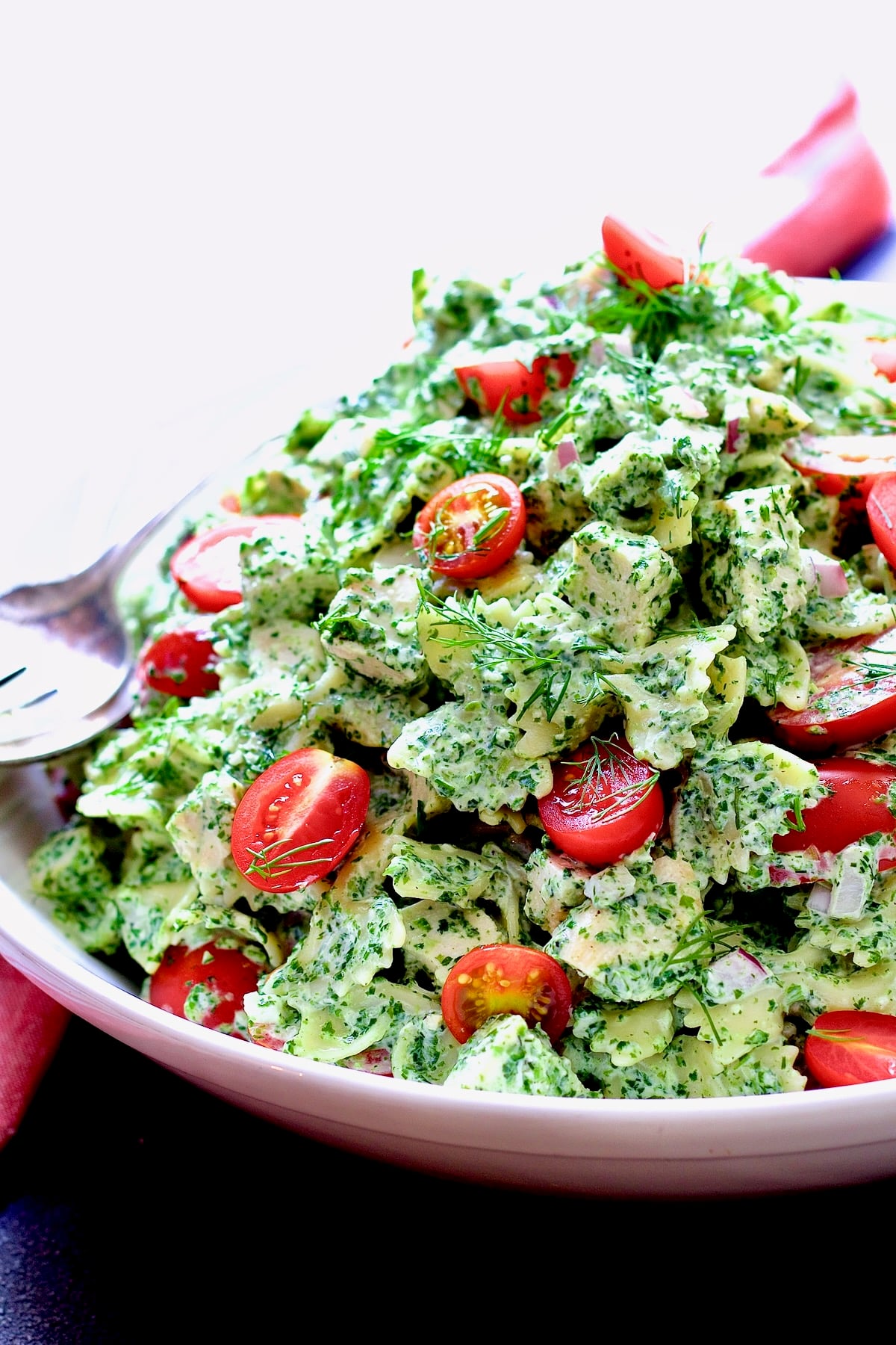 Chicken Bowtie Pasta Salad